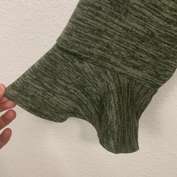 Notations Plus Size Dark Green Boho Top Size 2X - Picture 3 of 6